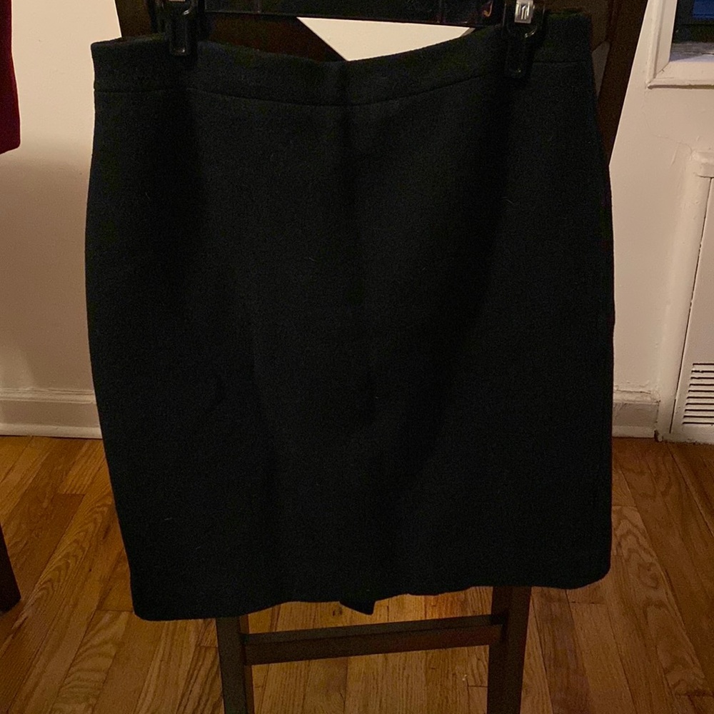 J. Crew Factory Black Pencil Skirt